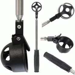 MASTERS 2 METRE TELESCOPIC EXTENDING GOLF BALL RETRIEVER