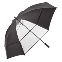 AXGLO HURRICANE CLEARVIEW VENTED GOLF UMBRELLA
