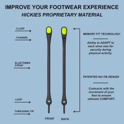 HICKIES 2.0 ADULTS TIE-FREE SHOE LACES X14 / PINK -Cheap Clubs Store 71pLEV2PvCL. AC SL1500 600x600 16