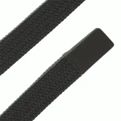 ADIDAS 2023 BRAIDED STRETCH GOLF BELT – BLACK -Cheap Clubs Store BRAIDED BELT BLACK2 600x600 1