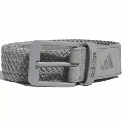 ADIDAS 2023 BRAIDED STRETCH GOLF BELT – GREY THREE