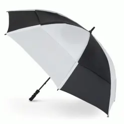 GUSTBUSTER PRO SERIES GOLF UMBRELLA – BLACK / WHITE
