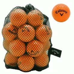 CALLAWAY HX PRACTICE SOFT FLITE GOLF BALLS 9 BALL PACK – ORANGE