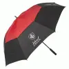 ISLAND GREEN VENTED GOLF UMBRELLA – BLACK / RED