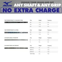 MIZUNO PRO 223 IRONS / STEEL SHAFTS -Cheap Clubs Store MIZSHAFT4 600x600 1