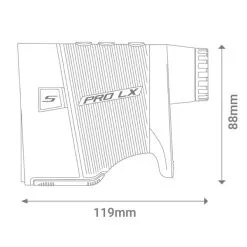 SHOT SCOPE PRO LX LASER RANGEFINDER – BLUE -Cheap Clubs Store PROLX Blue 19 min 600x600 1
