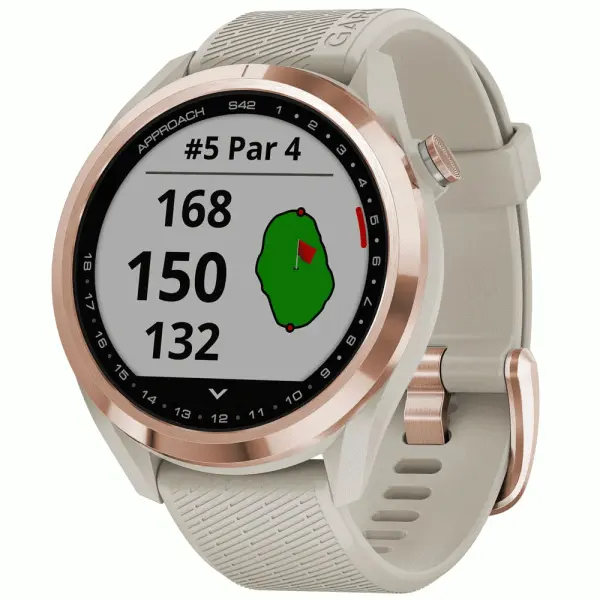 GARMIN APPROACH S42 GOLF GPS WATCH – ROSE GOLD 3 GARMIN APPROACH S42 GOLF GPS WATCH – ROSE GOLD