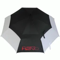 SUN MOUNTAIN H2NO 68″ UMBRELLA – BLACK / WHITE