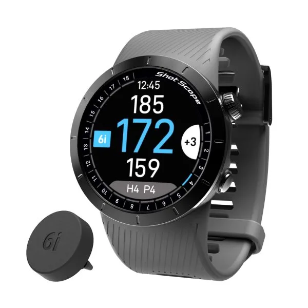SHOT SCOPE X5 GOLF WATCH / GAME TRACKER – GREY – PREORDER EARLY APRIL 3 SHOT SCOPE X5 GOLF WATCH / GAME TRACKER – GREY – PREORDER EARLY APRIL