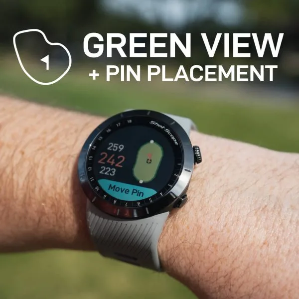 SHOT SCOPE X5 GOLF WATCH / GAME TRACKER – GREY – PREORDER EARLY APRIL 12 SHOT SCOPE X5 GOLF WATCH / GAME TRACKER – GREY – PREORDER EARLY APRIL - Image 10