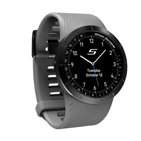 SHOT SCOPE X5 GOLF WATCH / GAME TRACKER – GREY – PREORDER EARLY APRIL 4 SHOT SCOPE X5 GOLF WATCH / GAME TRACKER – GREY – PREORDER EARLY APRIL - Image 2