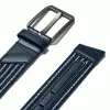UNDER ARMOUR UA STRETCH LEATHER WEBBING GOLF BELT – NAVY -Cheap Clubs Store STRETCHBELT NAVY 600x600 1