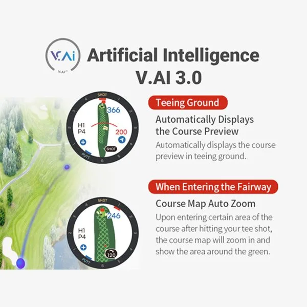 VOICE CADDIE T9 GOLF GPS SMART WATCH 9 VOICE CADDIE T9 GOLF GPS SMART WATCH - Image 7