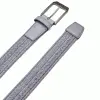 UNDER ARMOUR BRAIDED STRETCH GOLF BELT – STEEL -Cheap Clubs Store UA Grey braided Belt 600x600 1