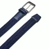 UNDER ARMOUR BRAIDED STRETCH GOLF BELT – NAVY -Cheap Clubs Store UA Navy braided Belt 600x600 1