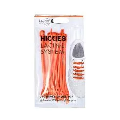 HICKIES 2.0 ADULTS TIE-FREE SHOE LACES X14 / ORANGE