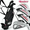 MASTERS GX1 COMPLETE GOLF SET DELUXE GOLF STAND CARRY BAG – RIGHT HAND