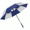 BAGBOY 62” VENTED DUAL CANOPY EXTENDING HANDLE GOLF UMBRELLA – BLUE